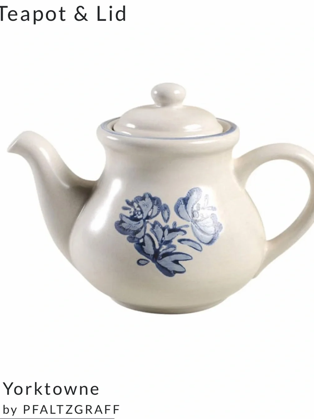 PFALTZGRAFF YORKTOWNE VINTAGE TEA POT MINI